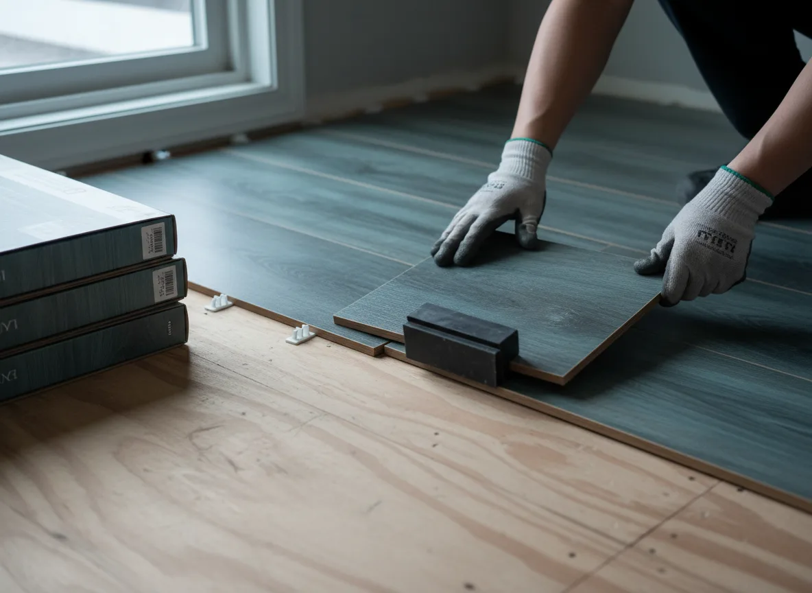 Luxury Vinyl Plank Installation company in Quinton, OK
